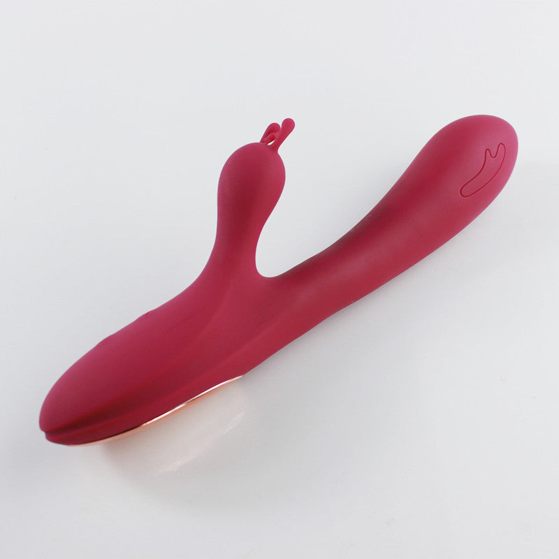 Curved G-Spot Vibrator - USB Rechargeable Premium Silicone Personal Massager, Ultra Quiet Operation