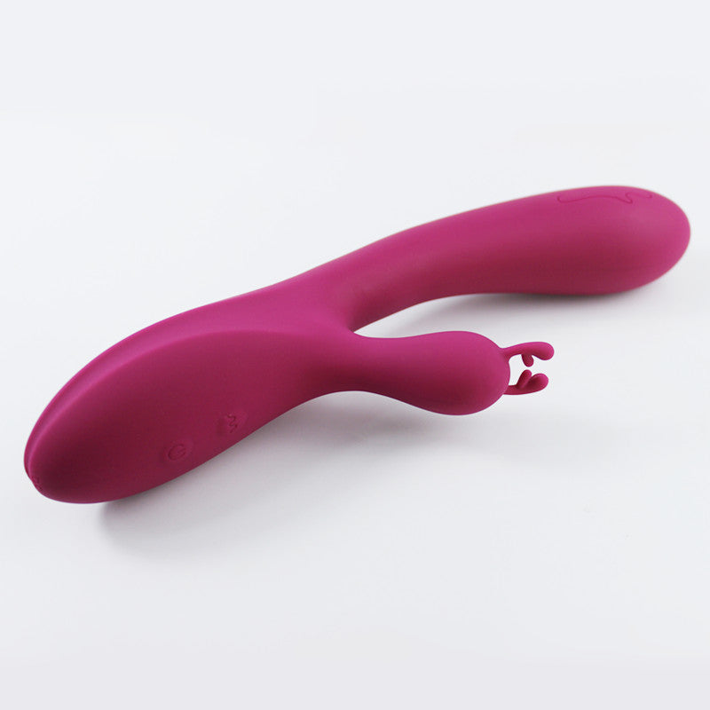 Curved G-Spot Vibrator - USB Rechargeable Premium Silicone Personal Massager, Ultra Quiet Operation