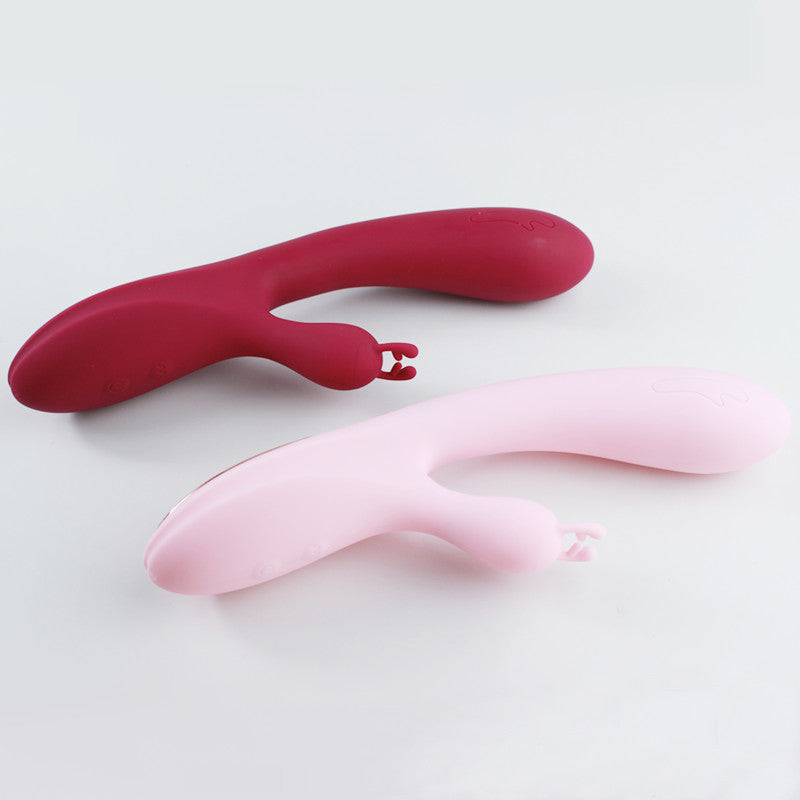 Curved G-Spot Vibrator - USB Rechargeable Premium Silicone Personal Massager, Ultra Quiet Operation