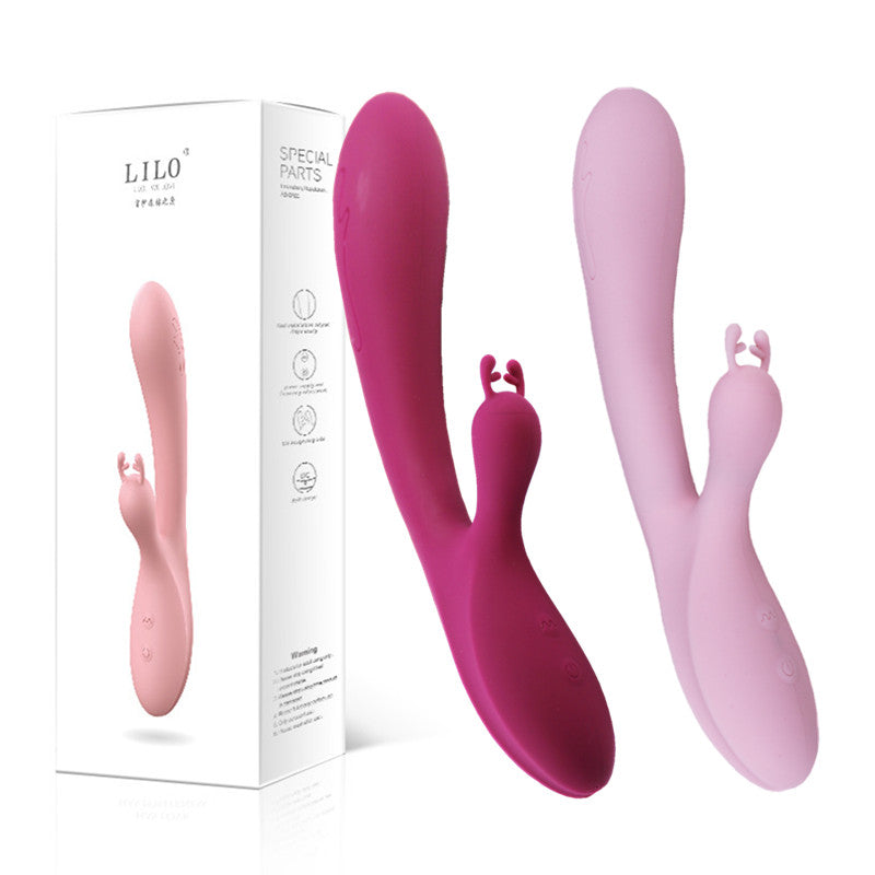 Curved G-Spot Vibrator - USB Rechargeable Premium Silicone Personal Massager, Ultra Quiet Operation
