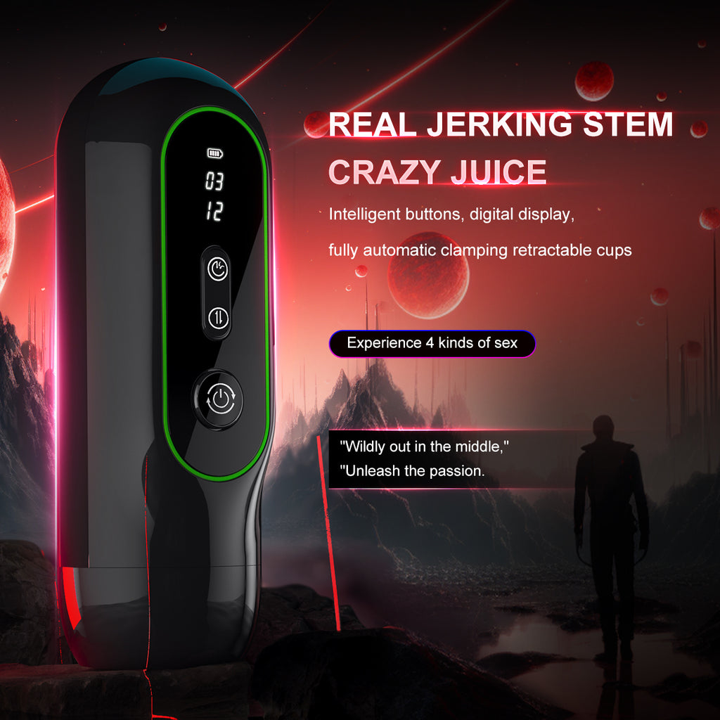 Space Traveler Male Masturbator with APP Control - 9 Vibration Modes USB Rechargeable