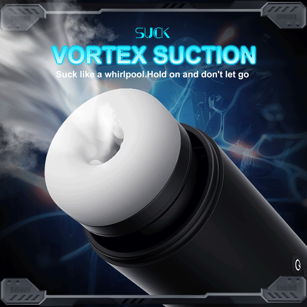 Premium Space Male Masturbator - Triple Motor Technology, Thrusting & Sucking & Vibration, Intelligent Heating, Type-C Fast Charging