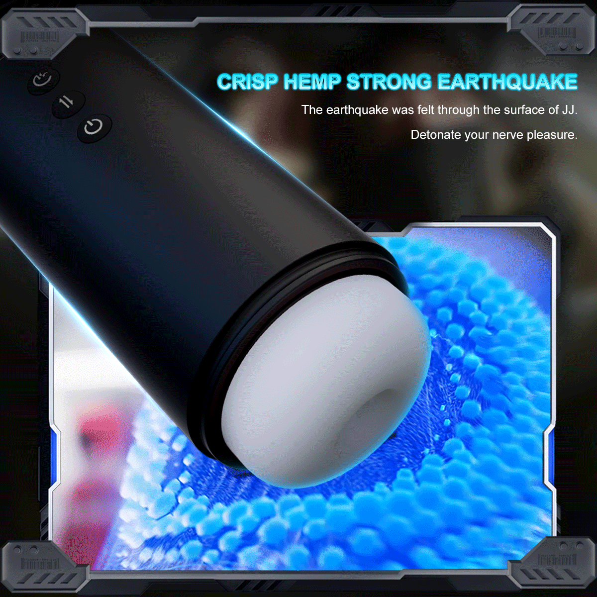 Premium Space Male Masturbator - Triple Motor Technology, Thrusting & Sucking & Vibration, Intelligent Heating, Type-C Fast Charging