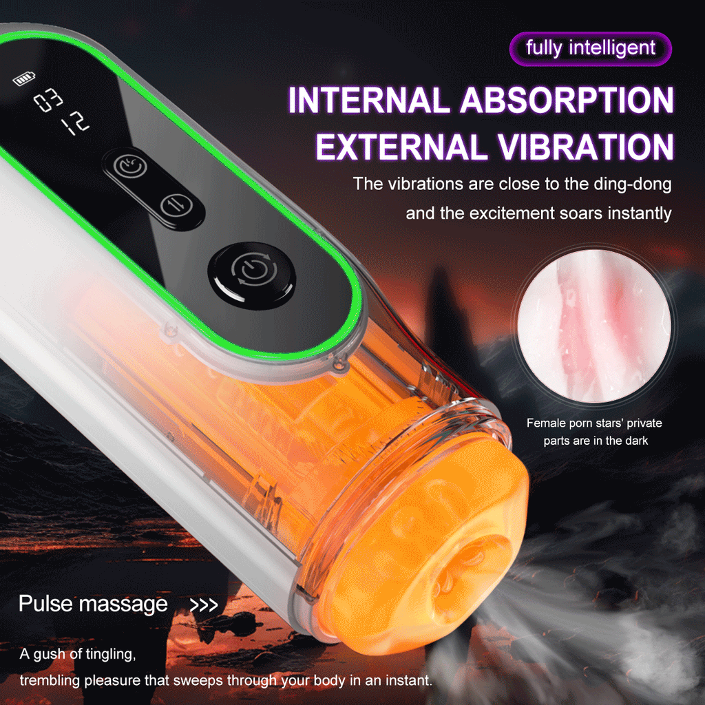 Space Traveler Male Masturbator with APP Control - 9 Vibration Modes USB Rechargeable