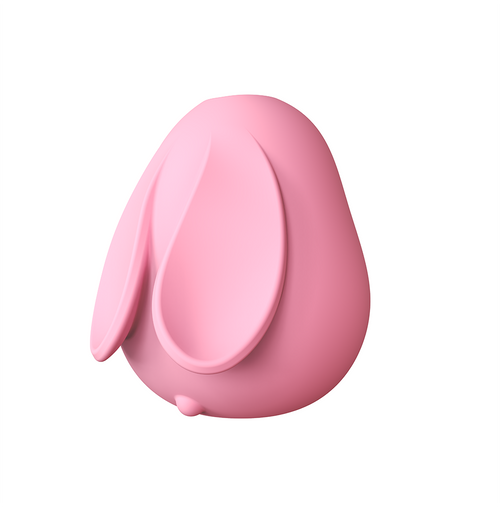 Compact Egg Vibrator - USB Rechargeable Silicone Massager Ultra Quiet <50dB Portable Design