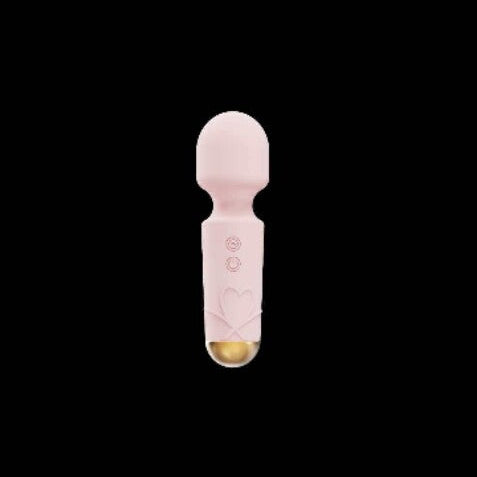 Mini Bullet Vibrator - USB Rechargeable Silicone Massager, Ultra Quiet <55dB, Compact & Portable
