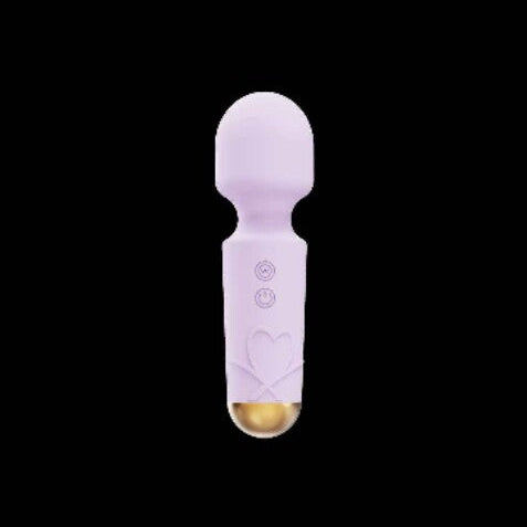 Mini Bullet Vibrator - USB Rechargeable Silicone Massager, Ultra Quiet <55dB, Compact & Portable