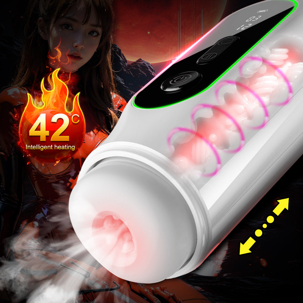 Space Traveler Male Masturbator with APP Control - 9 Vibration Modes USB Rechargeable