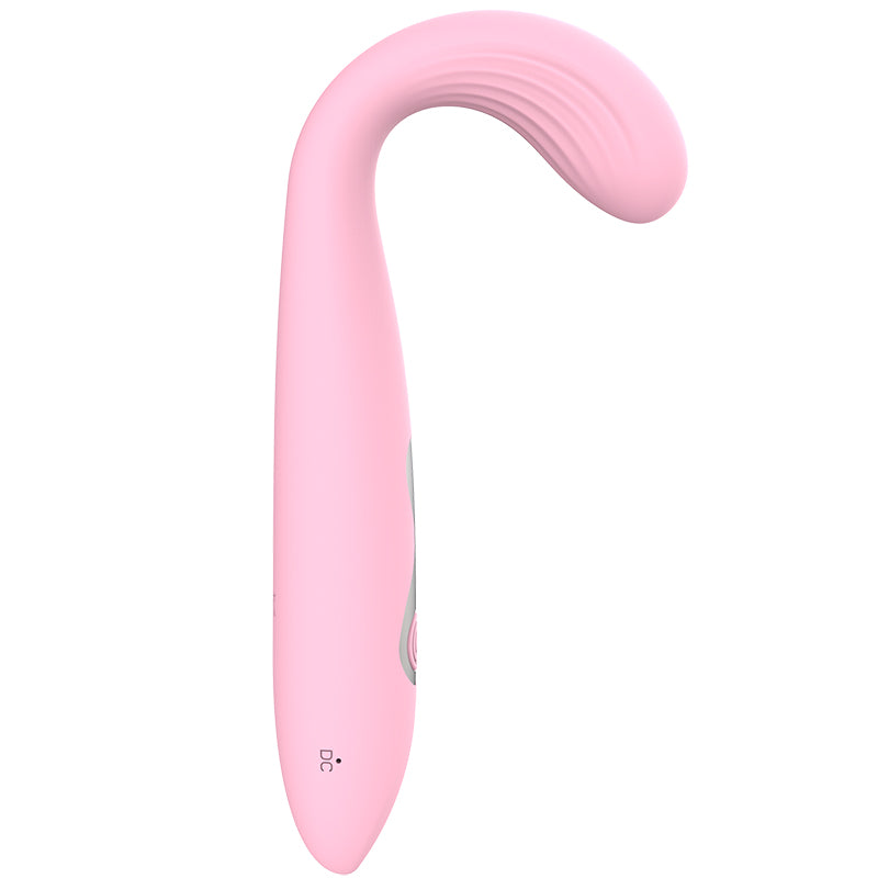Dual-Action Tongue Licking Vibrator - 9 Vibration Modes + 9 Licking Modes USB Rechargeable Pleasure Device