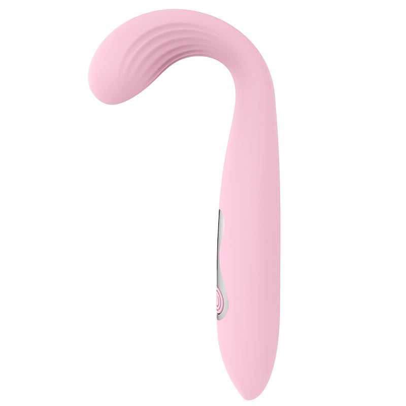 Dual-Action Tongue Licking Vibrator - 9 Vibration Modes + 9 Licking Modes USB Rechargeable Pleasure Device