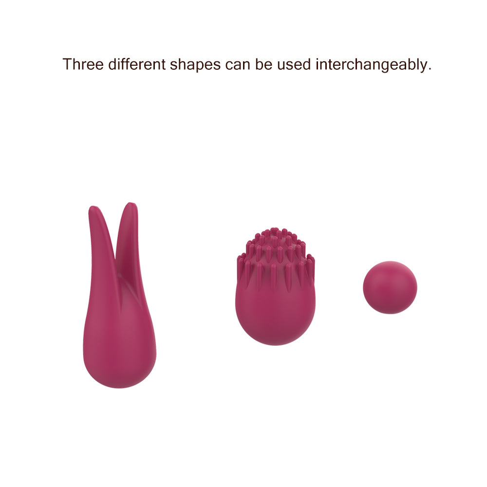 Dual-Action Tongue Licking Vibrator - 9 Vibration Modes + 9 Licking Modes USB Rechargeable Pleasure Device