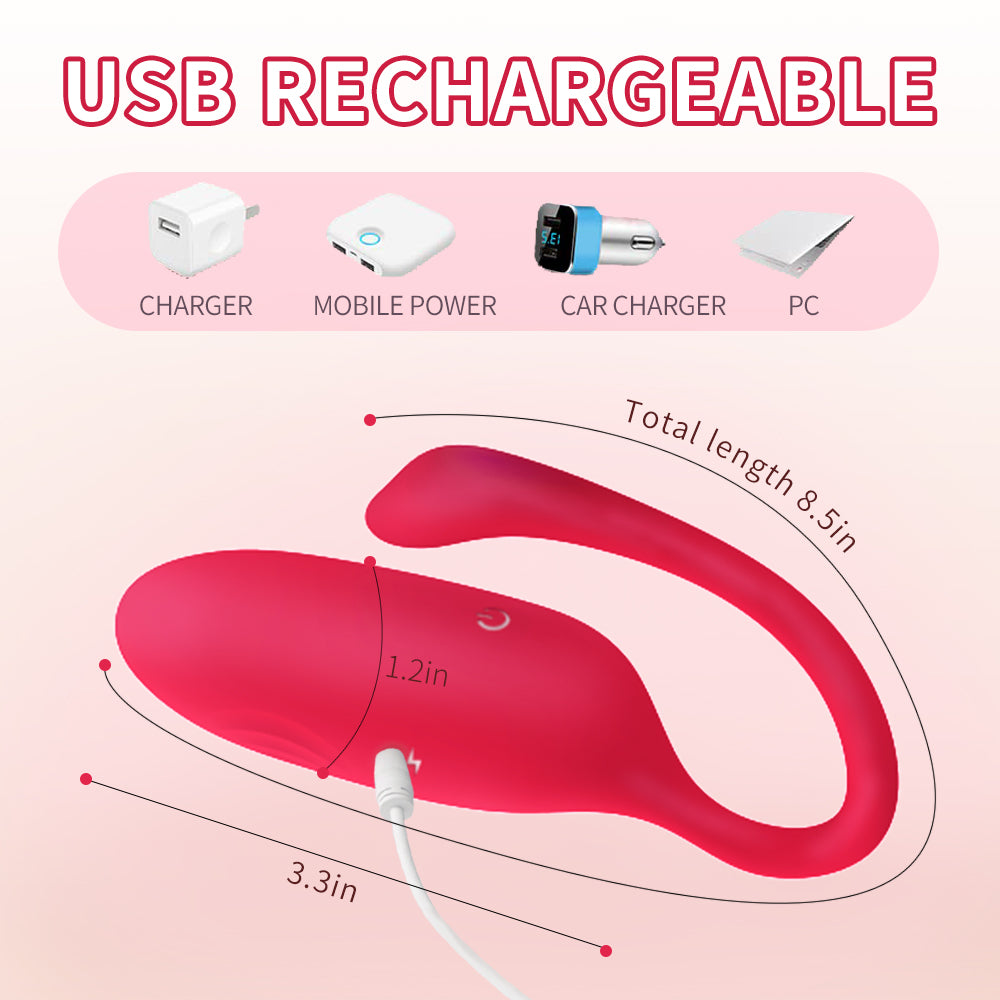 Swan Wearable Vibrator - USB Rechargeable with Remote Control, Dual Motor Stimulation, Waterproof Design, 10 Modes, Couples Pleasure Toy