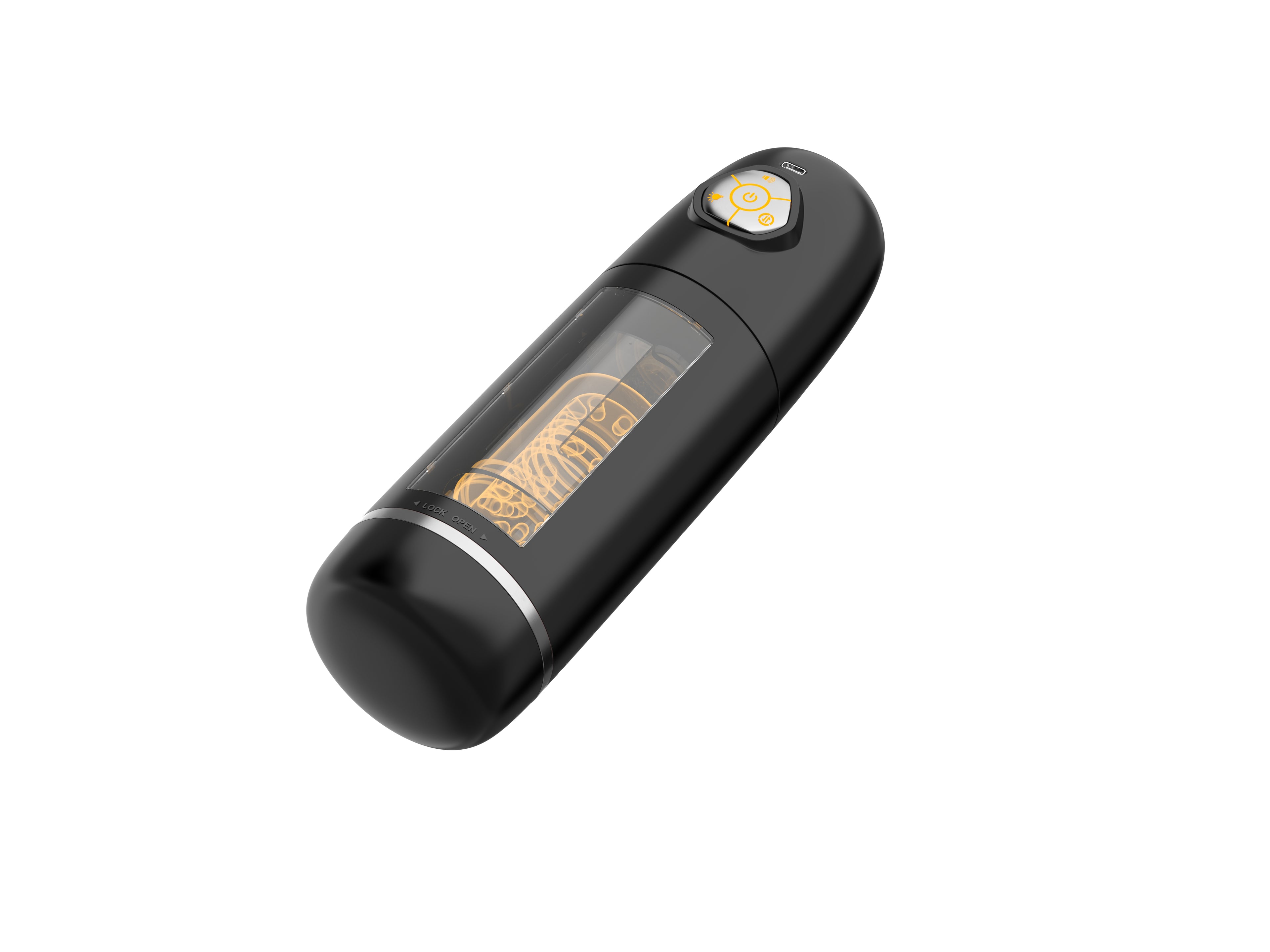 Premium Rotating Male Stroker - Advanced Rotation Technology, 10 Thrusting Modes, Interactive RGB Lights, Ultra Silent <50dB