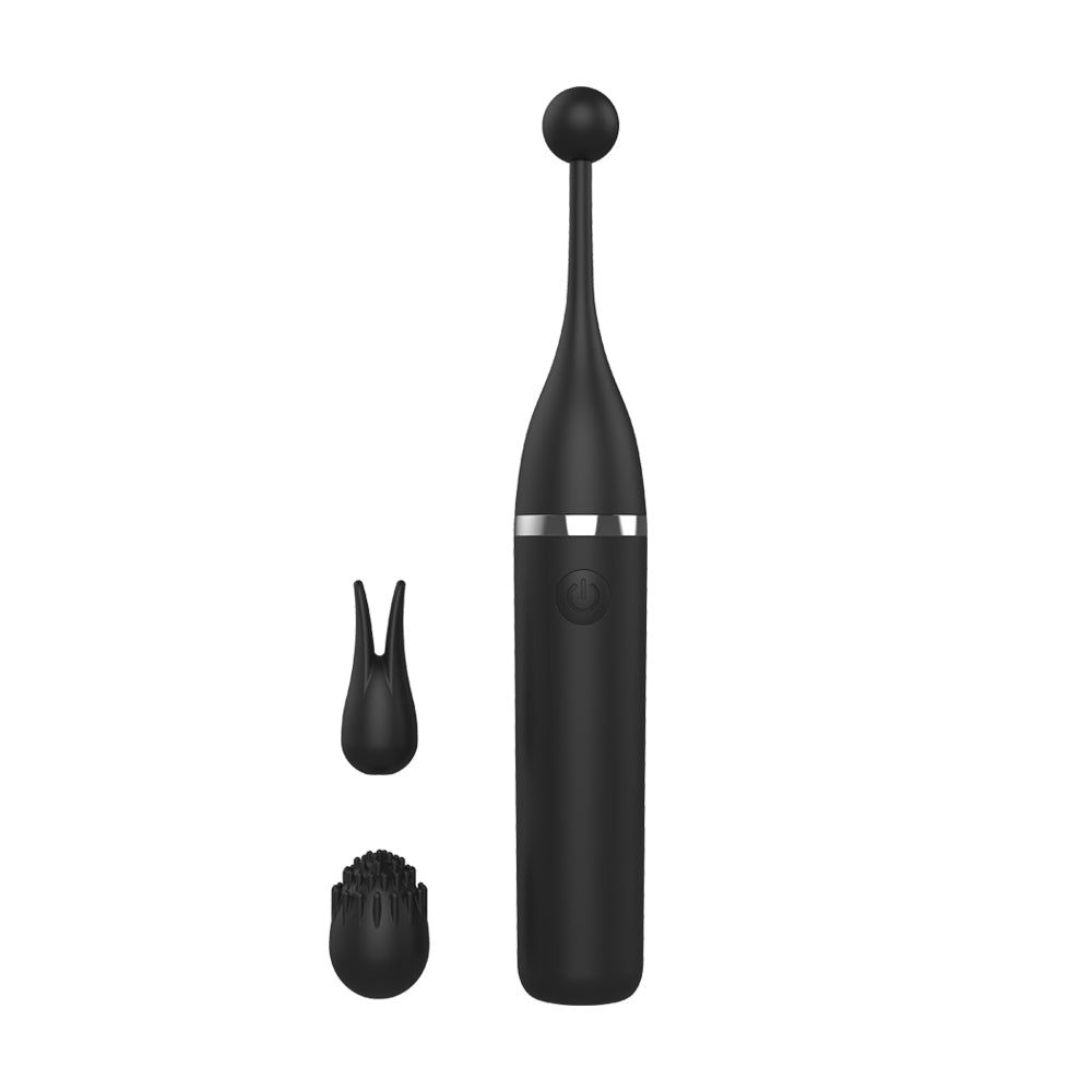 Dual-Action Tongue Licking Vibrator - 9 Vibration Modes + 9 Licking Modes USB Rechargeable Pleasure Device