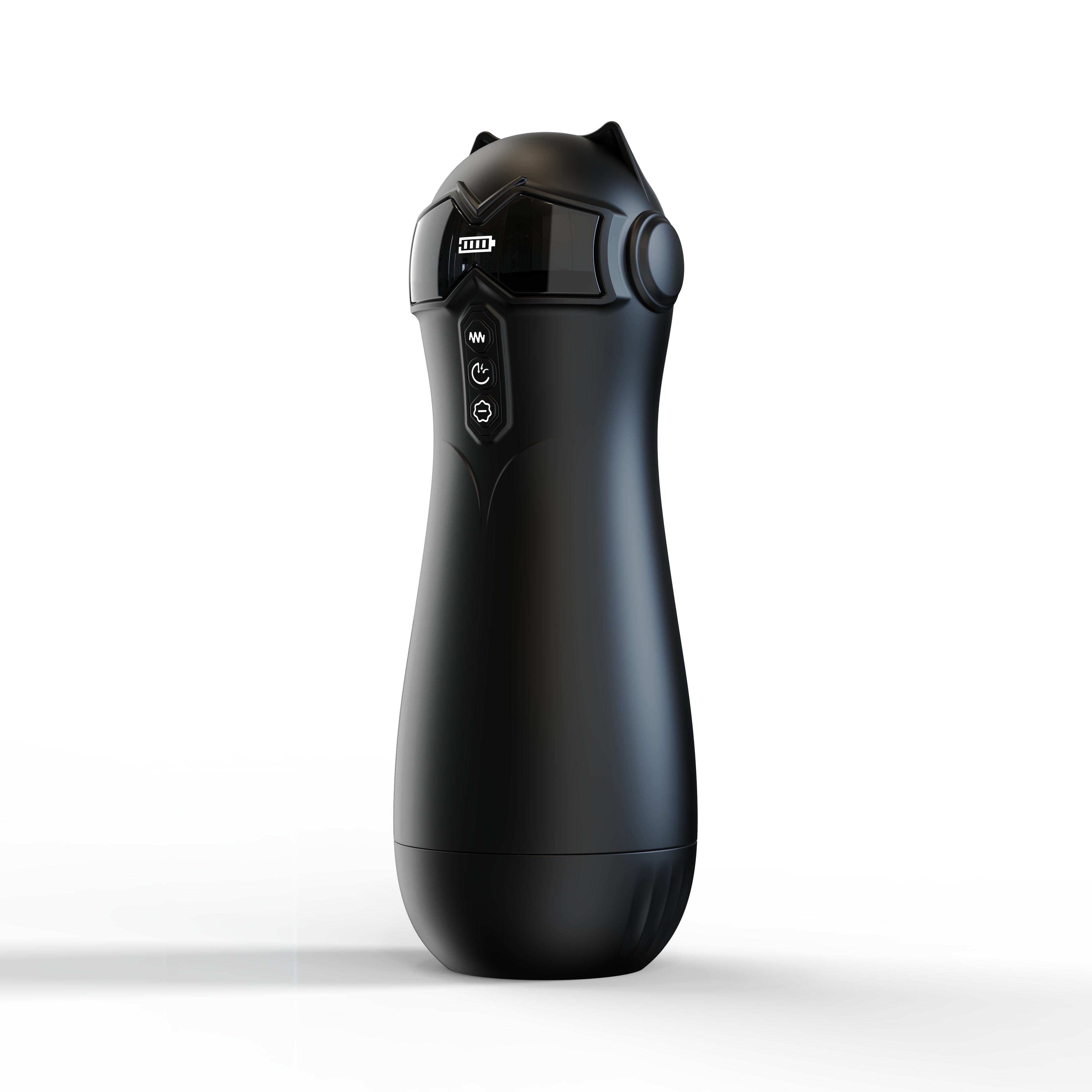 Knight Dual Entry Male Masturbator - Smart APP Control, Dual Motor Power, 9 Pleasure Modes, Manual Squeeze Control, Whisper Quiet Technology
