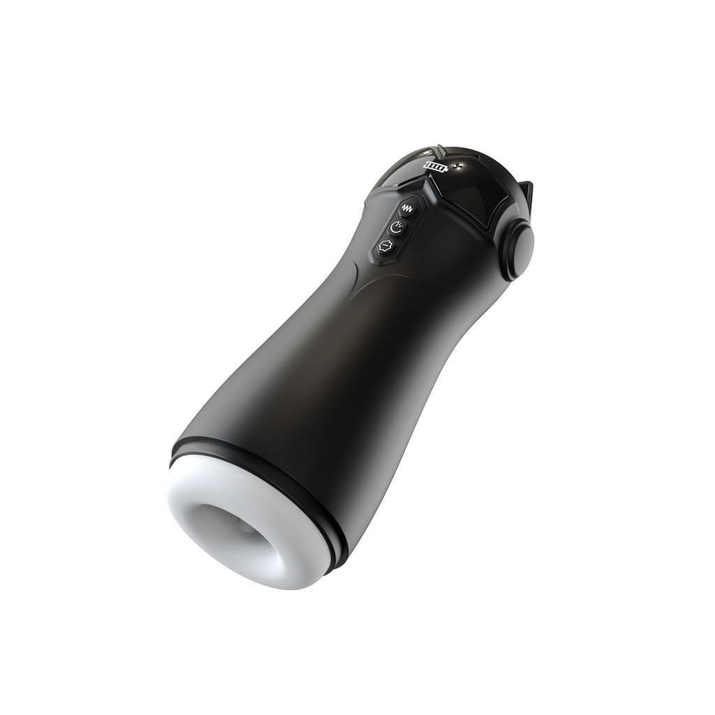 Knight Dual Entry Male Masturbator - Smart APP Control, Dual Motor Power, 9 Pleasure Modes, Manual Squeeze Control, Whisper Quiet Technology