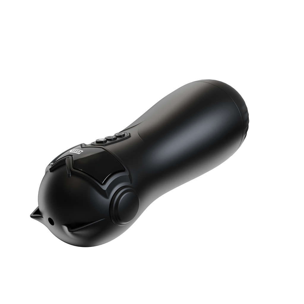 Knight Dual Entry Male Masturbator - Smart APP Control, Dual Motor Power, 9 Pleasure Modes, Manual Squeeze Control, Whisper Quiet Technology