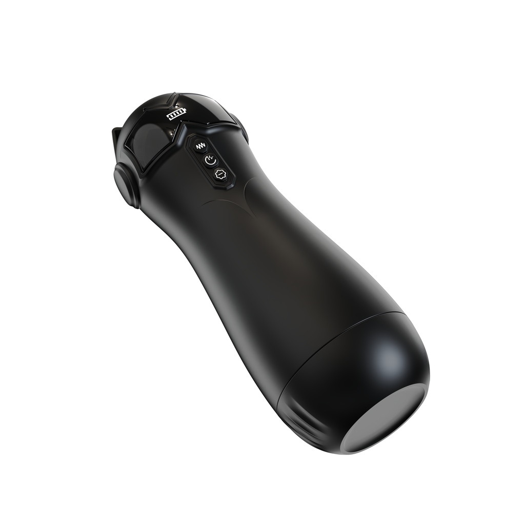 Knight Dual Entry Male Masturbator - Smart APP Control, Dual Motor Power, 9 Pleasure Modes, Manual Squeeze Control, Whisper Quiet Technology