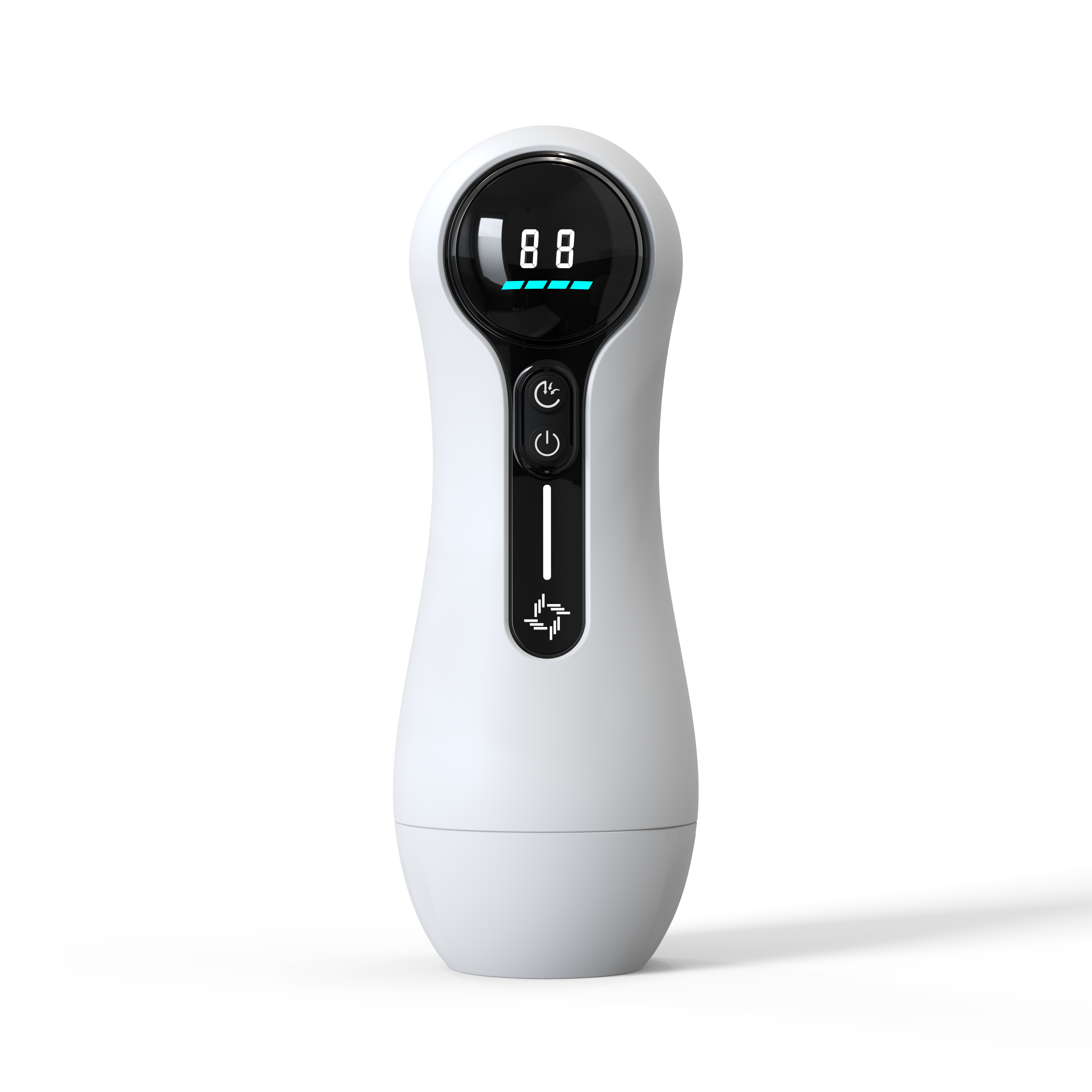 Male Masturbator with Sucking & Vibration - 4 Suction + 9 Vibration Modes, LED Display, USB Rechargeable