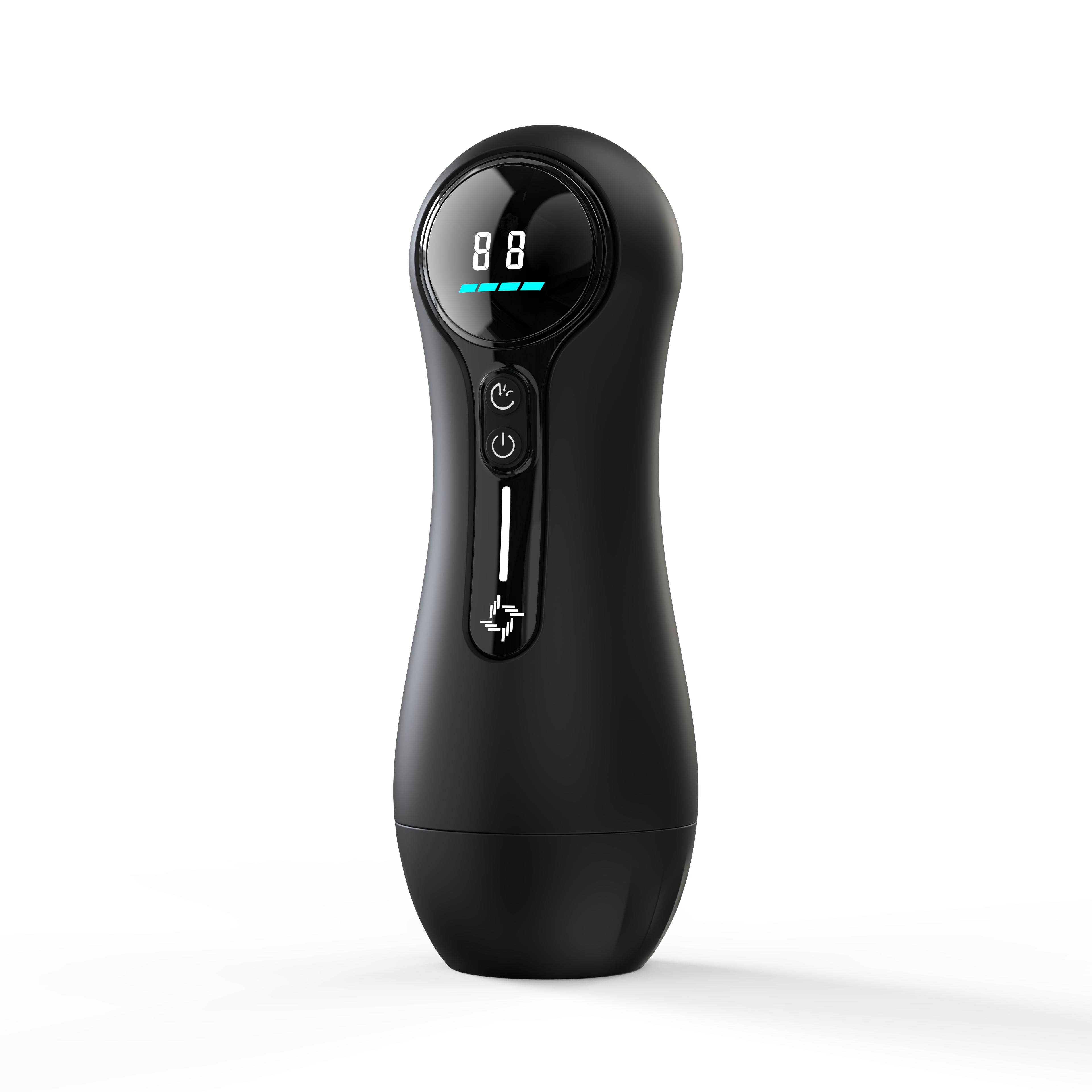 Male Masturbator with Sucking & Vibration - 4 Suction + 9 Vibration Modes, LED Display, USB Rechargeable