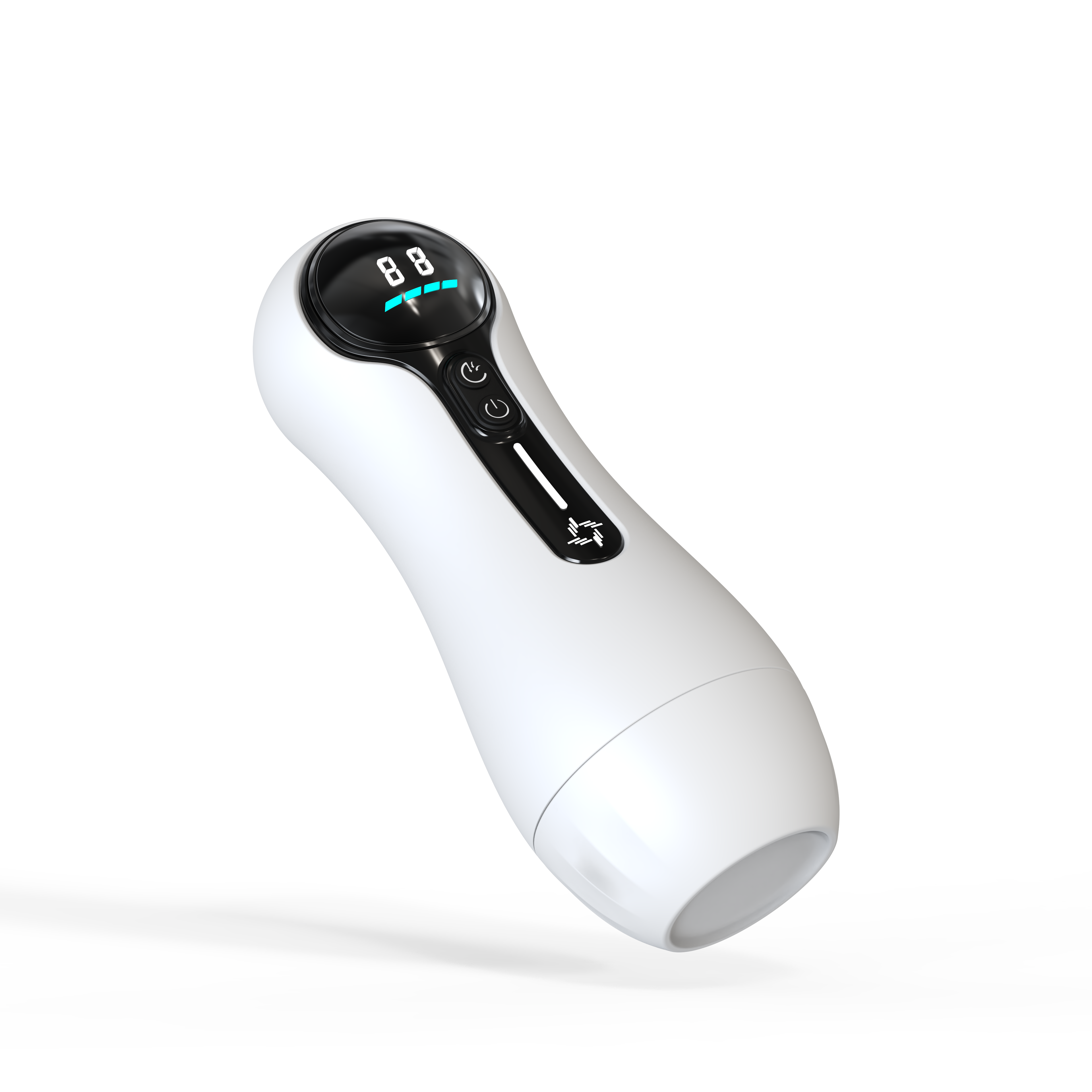 Male Masturbator with Sucking & Vibration - 4 Suction + 9 Vibration Modes, LED Display, USB Rechargeable