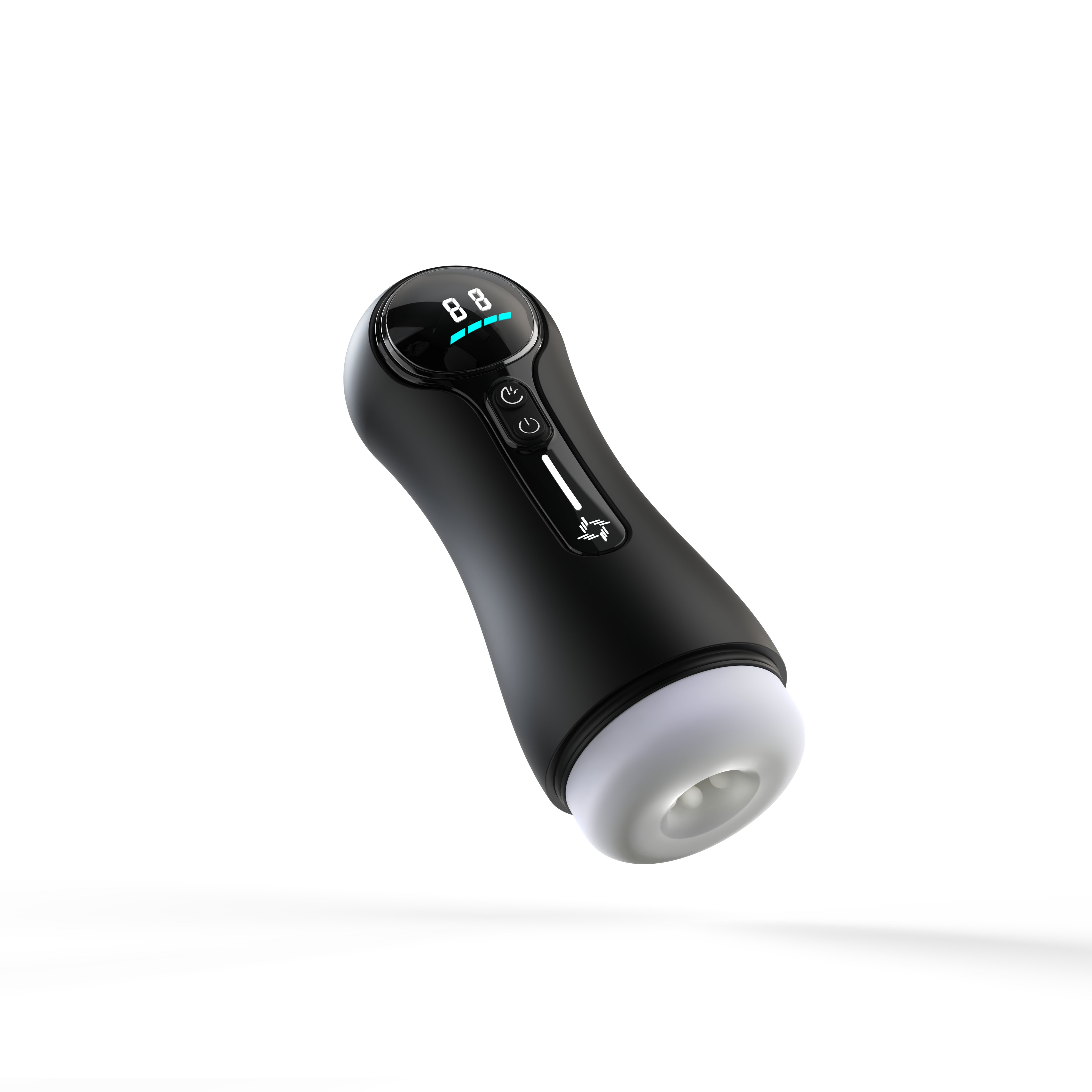 Male Masturbator with Sucking & Vibration - 4 Suction + 9 Vibration Modes, LED Display, USB Rechargeable