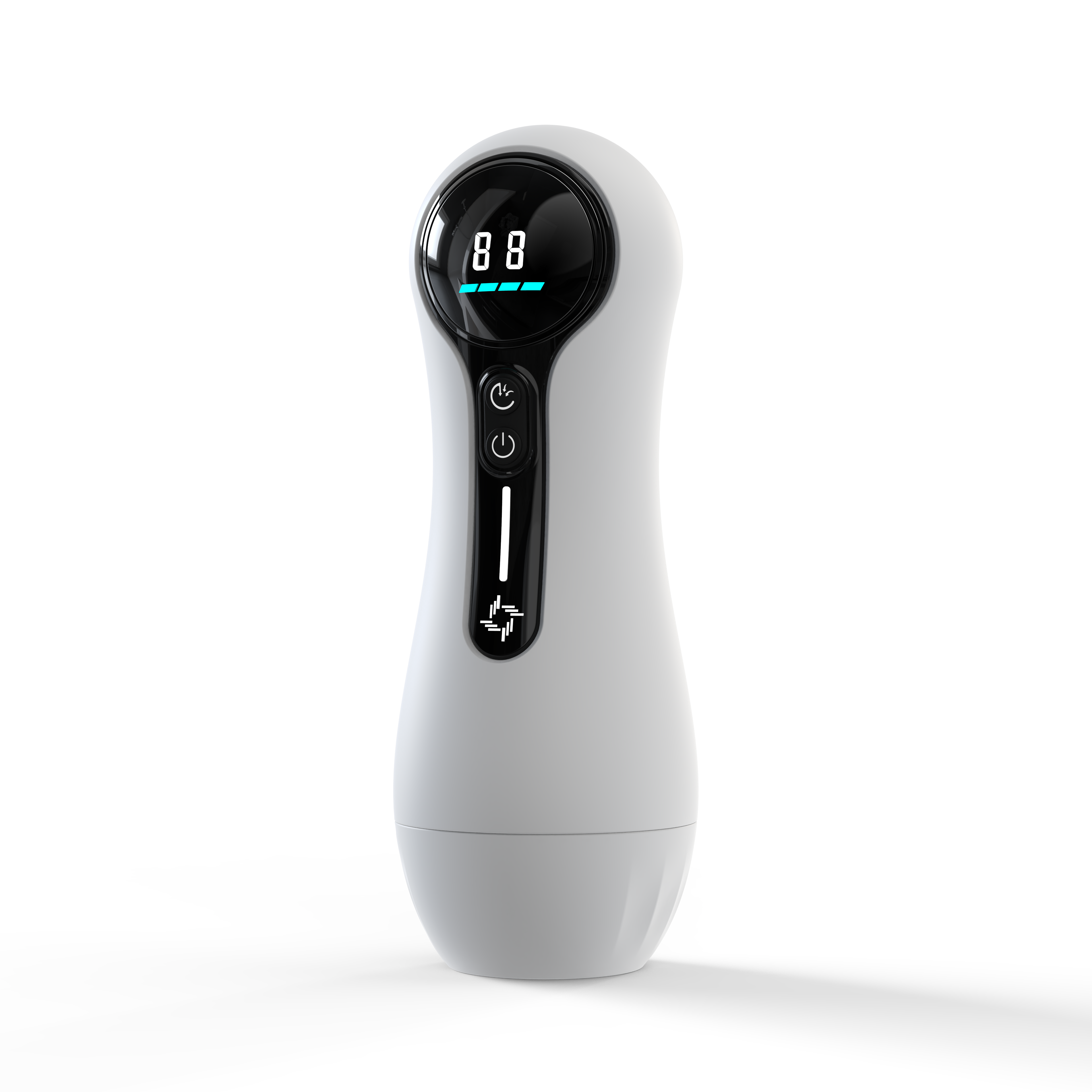 Male Masturbator with Sucking & Vibration - 4 Suction + 9 Vibration Modes, LED Display, USB Rechargeable