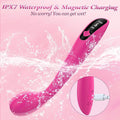 Compact Mini Vibrator - Premium Silicone+ABS Material, USB Rechargeable, Ultra Quiet Operation <50dB