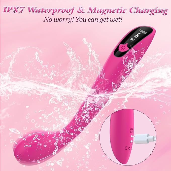 Compact Mini Vibrator - Premium Silicone+ABS Material, USB Rechargeable, Ultra Quiet Operation <50dB