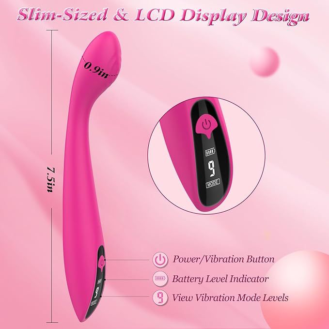 Compact Mini Vibrator - Premium Silicone+ABS Material, USB Rechargeable, Ultra Quiet Operation <50dB
