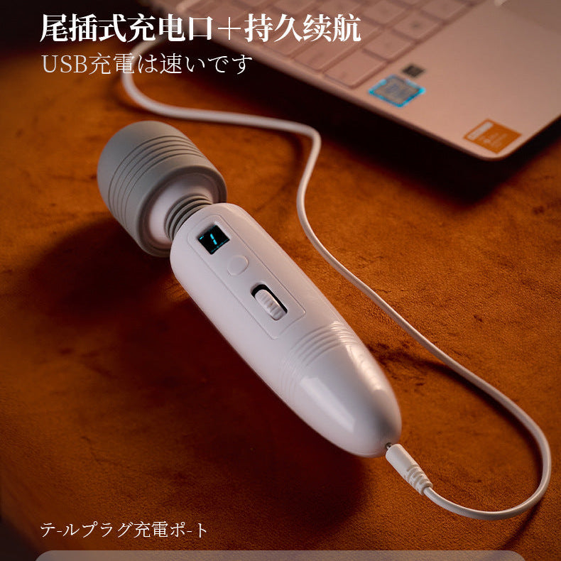 Portable Mini Vibrator - Dual Motor Tongue Licking Function, USB Charging, Quiet <85dB, ABS+TPE Material