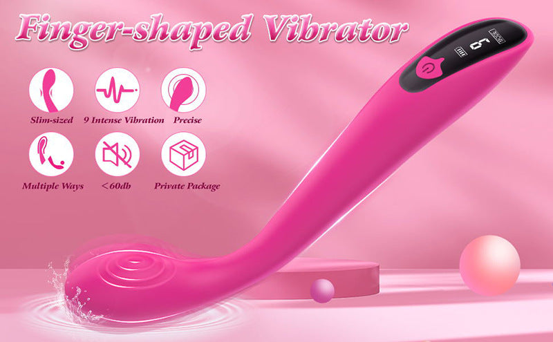 Compact Mini Vibrator - Premium Silicone+ABS Material, USB Rechargeable, Ultra Quiet Operation <50dB