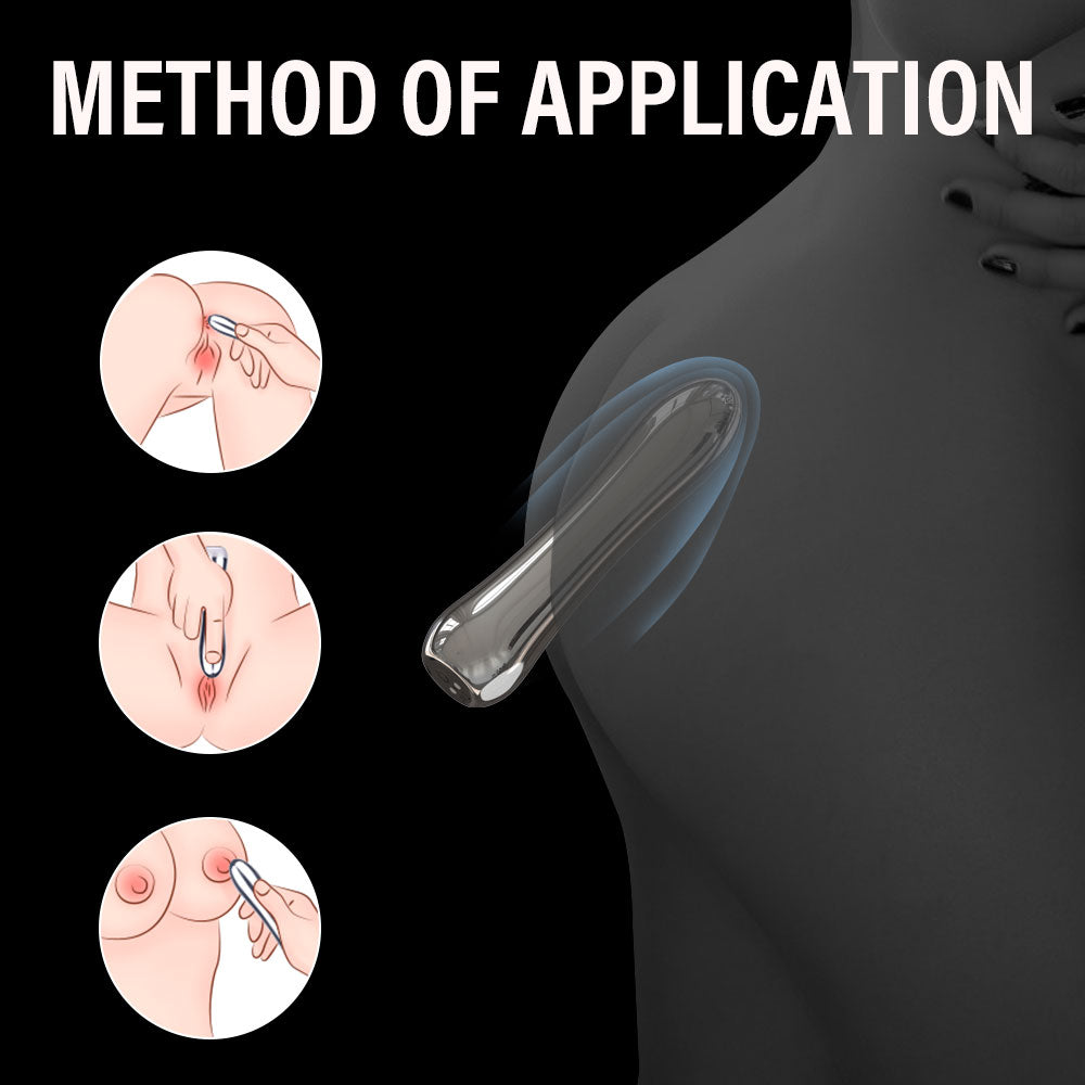 Premium Silicone Vibrator for Women - Battery Operated Personal Massager, Ultra Quiet <55dB