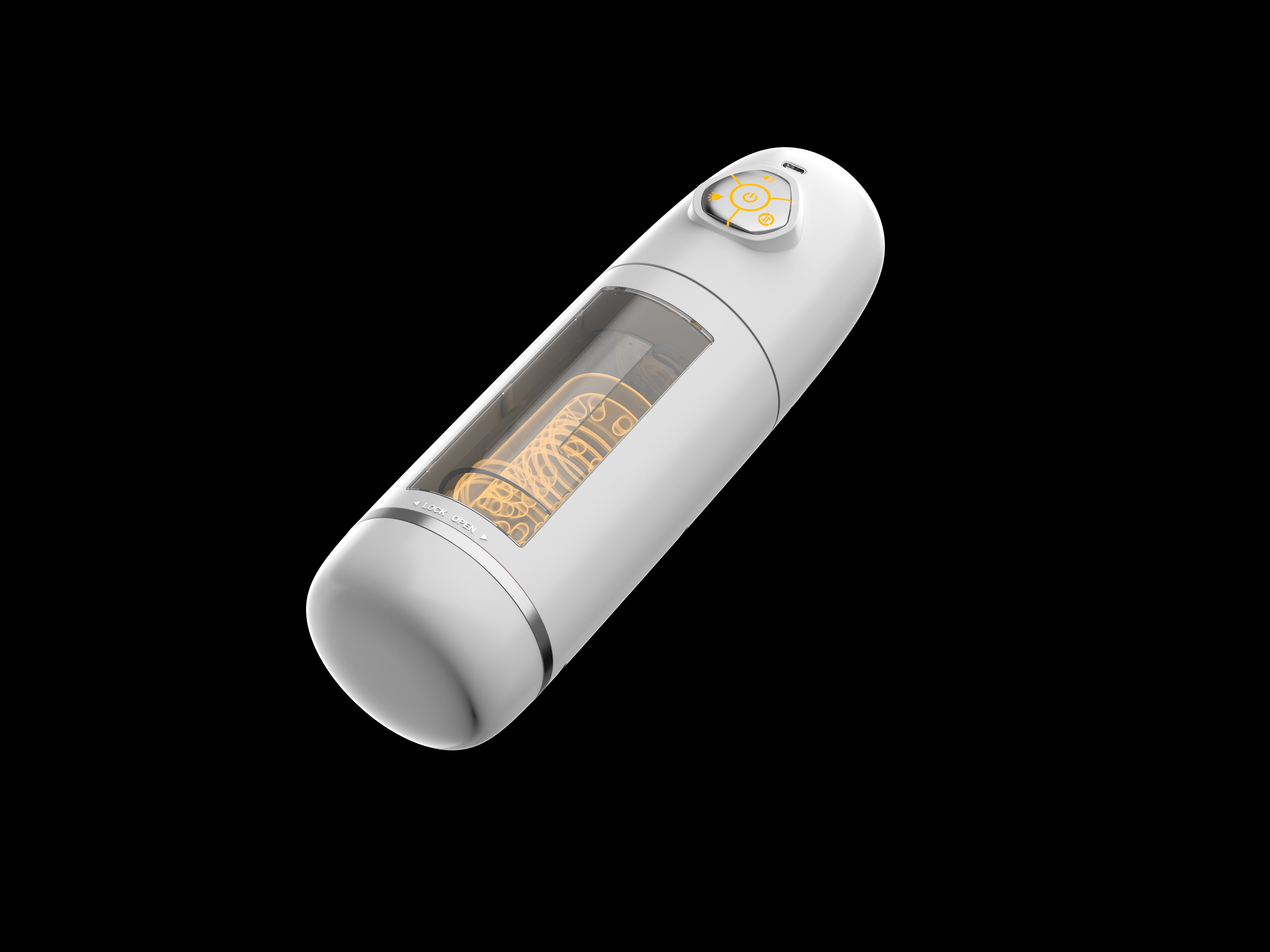 Premium Rotating Male Stroker - Advanced Rotation Technology, 10 Thrusting Modes, Interactive RGB Lights, Ultra Silent <50dB