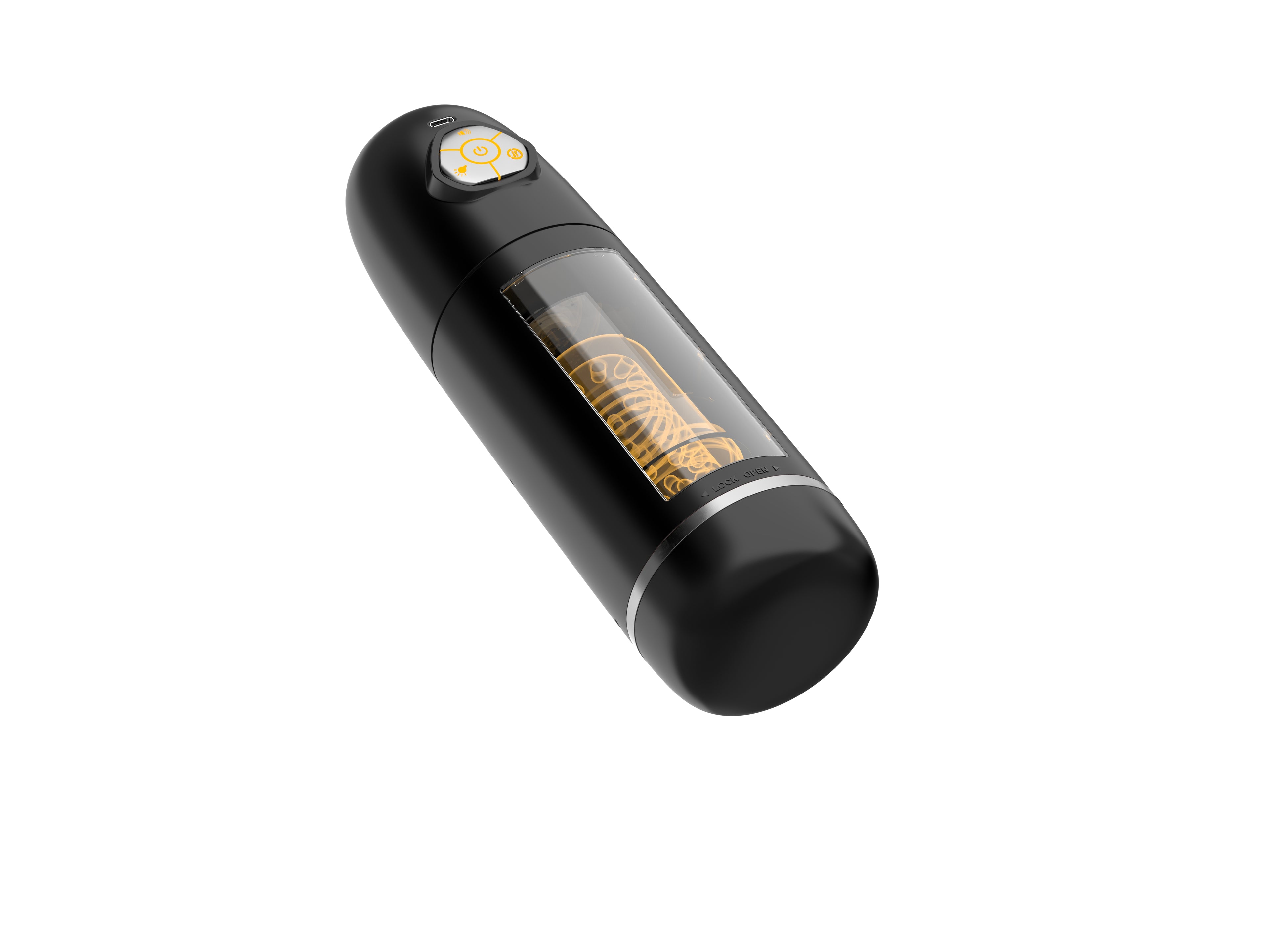 Premium Rotating Male Stroker - Advanced Rotation Technology, 10 Thrusting Modes, Interactive RGB Lights, Ultra Silent <50dB