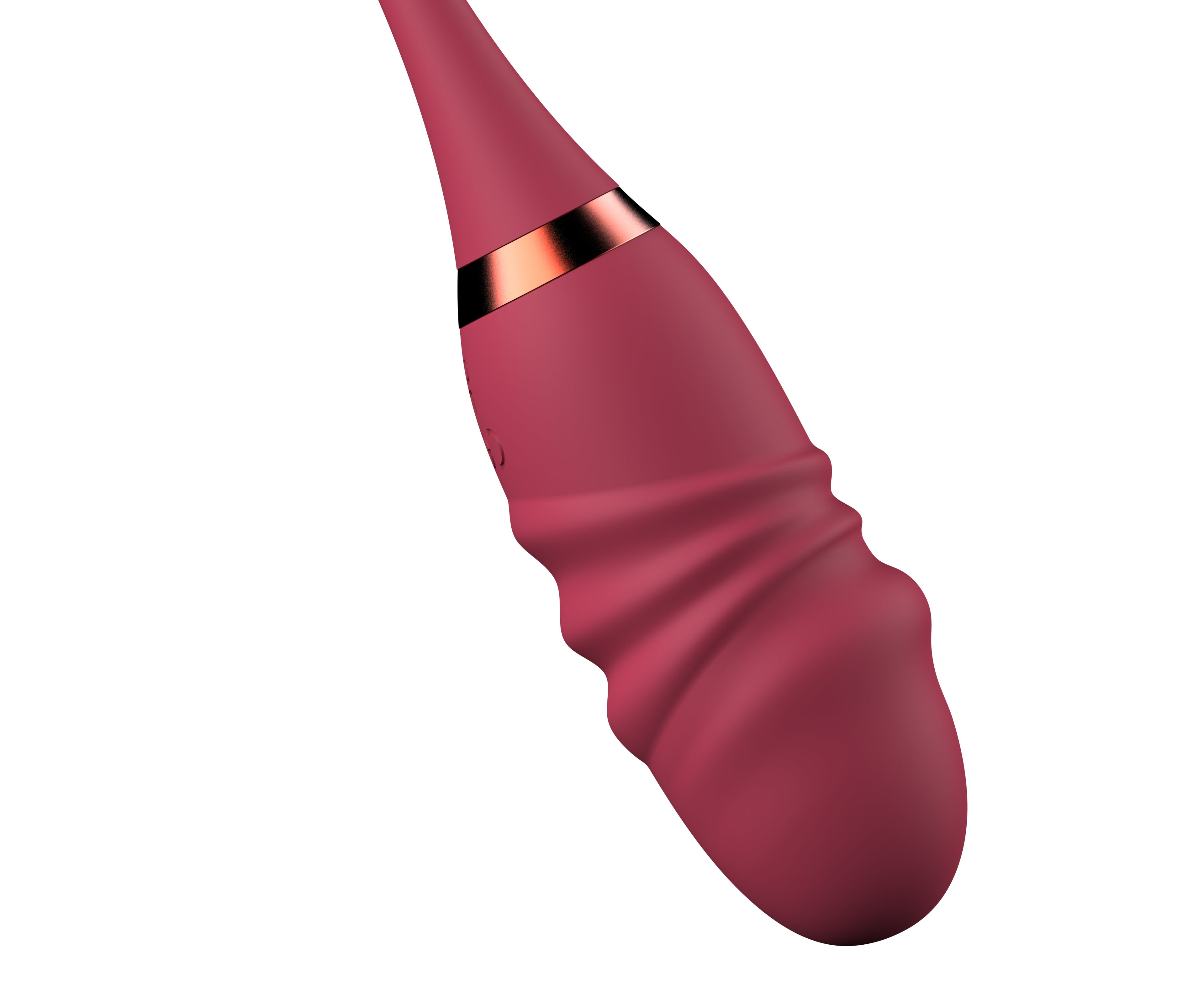 Premium Dual-Ended Vibrator with Wireless Remote Control - Textured Silicone 165mm USB Rechargeable <50dB Quiet Massager