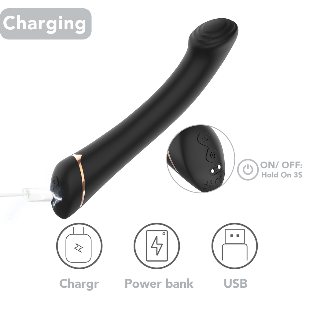 9-Function Luxury Rabbit Vibrator - Vibrating Sucking Swinging Rotating Thrusting with Heating & APP Remote Control