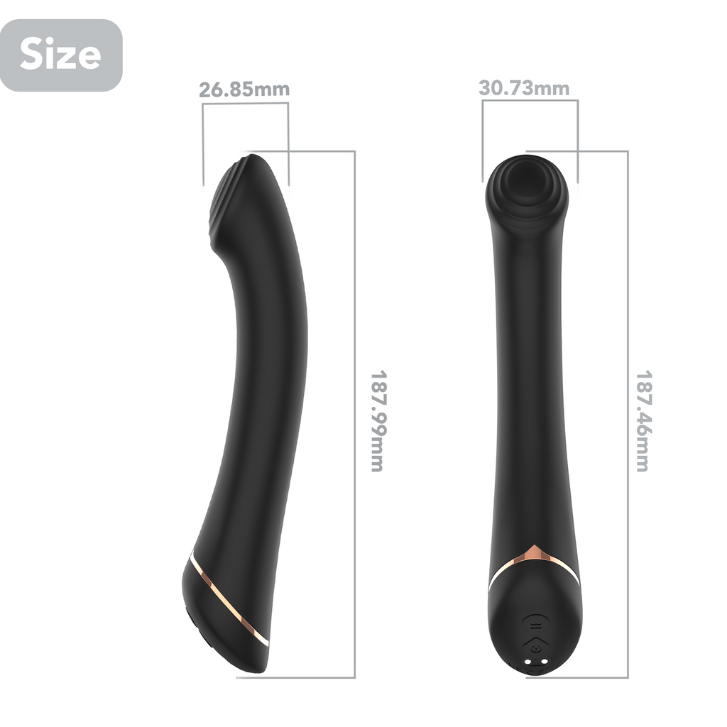 9-Function Luxury Rabbit Vibrator - Vibrating Sucking Swinging Rotating Thrusting with Heating & APP Remote Control